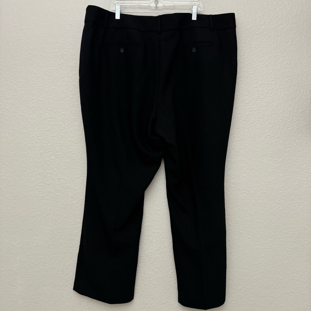 Loft Plus Marisa Trouser Pants Black Size 24 NEW - Picture 6 of 14